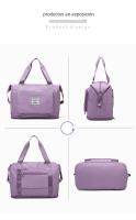 Bolsa De Viaje Plegable negra, Bolsa De Deporte Seca Y Húmeda, Bolsa De Viaje De Fin De Semana - details 25