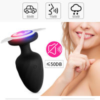 Vibrador Anal con control remoto inalámbrico para hombres y mujeres, juguete sexual con luz Led, tapón Anal, masajeador de próstata, Vagina y ano - details 10