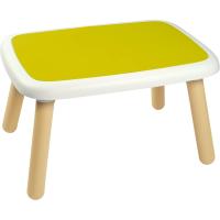 Mesa Infantil Niño de Plástico, Tablero Verde y Patas Beige, para Interior y Exterior - details 0