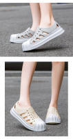 Agujero zapatos pareja ocio al aire libre versión coreana playa transpirable antideslizante suela suave hueco sandalias lluviosas - details 15