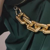 Correa de cadena de acrílico para bolso, asas de mano, cadena de repuesto para bolso de hombro, correas de bolsos, color dorado y plateado - details 4