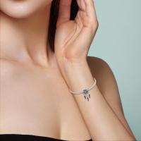 Colgante de luciérnaga que brilla en la oscuridad, cuentas de plata 925, compatible con pulseras originales, collar, regalos de Navidad, joyería para niña - details 14