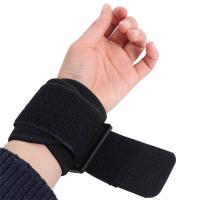 Muñequera suave ajustable y transpirable, pulsera deportiva suave ajustable para gimnasio, soporte de muñeca de compresión de seguridad para gimnasio - details 0