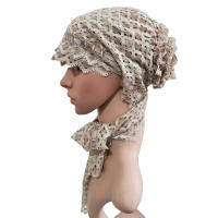 Pañuelo de Encaje para Mujer Gorros de Cuidado del Cabello Islámico Bandana de Moda para Pérdida de Cabello - details 9