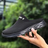 Zapatillas Ligeras para Hombre Zapatos Casuales de Moda Planos Antideslizantes Sin Cordones - details 1