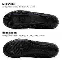 Zapatillas de Ciclismo Profesionales para Hombres y Mujeres Zapatos para Montaña en Bicicleta, Tacones SPD, Zapatos de Montaña en Bicicleta, Botas para Ciclismo de Carretera - details 1