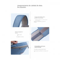 Portabebés ergonómico, adaptado a la suave malla elástica, adecuado para recién nacidos, 3 posiciones de transporte - details 10
