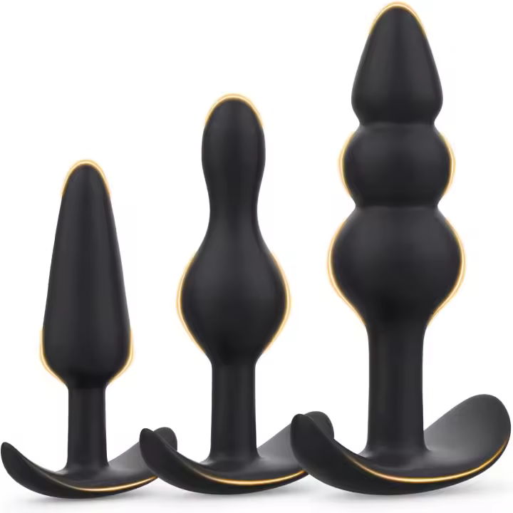 Set de Entrenador de Silicona Kit de Tapones Anal para Principiantes y Avanzados - 1