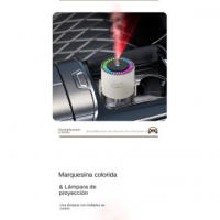 Nuevo Humidificador de proyección de cielo estrellado USB Humidificador de aire para vehículos ultrasónicos atomizador de reabas - details 11