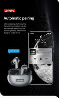 Lenovo-auriculares inalámbricos con Bluetooth, dispositivo de audio estéreo 9D, resistente al agua, con caja de carga, para iPhone - details 20