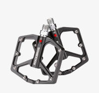 ROCKBROS-pedales de bicicleta ultraligeros, rodamientos de sellado, aleación de aluminio, para carretera, plataforma plana, accesorios para piezas de bicicleta - details 9
