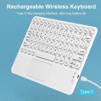 Teclado inalámbrico Compatible con Bluetooth para IOS, Android, tableta Windows, iPad Air Pro, teclado inalámbrico recargable de 10 pulgadas - details 5