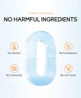 LAIKOU VC crema protectora solar Protector solar Facial Spf50 Gel loción de aislamiento crema blanqueadora cremas hidratante Facial 30g - details 7
