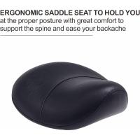 Taburete de Silla Profesional Hidráulico Giratorio Cómodo y Ergonómico con Base de Metal Resistente - details 11