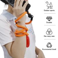 Cordón para teléfono de 1,2 m de longitud, funda Universal ajustable para exteriores, bandolera, cordón para el cuello, Clip para colgar, correa de muñeca antipérdida - details 2