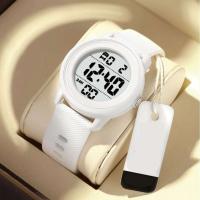 Reloj Digital de Lujo para Hombres Automático, Correa de Cuero, Impermeable, Luminoso, Deportivo Militar - details 0