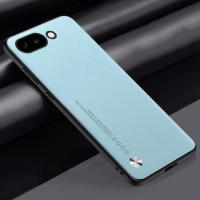 Funda de lujo de cuero PU para Google Pixel 9A Cubierta trasera de silicona mate - details 10