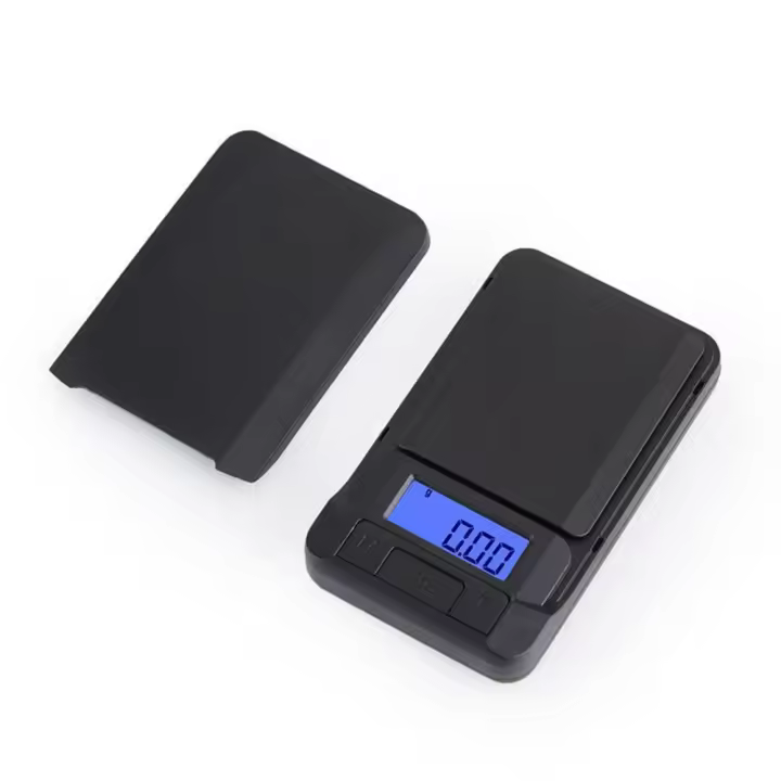 Báscula electrónica portátil, balanza Digital de bolsillo para joyería, de alta precisión, para hornear alimentos, Mini plataforma - 1