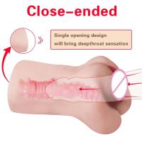 Leten-juguetes realistas para hombres, Garganta Profunda, boca Artificial de silicona, Vagina, Anal, erótico, masturbador sexual Oral - details 0