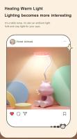 Lámpara de escritorio de estudio Led Flexible con forma de gato, creativa, con soporte para teléfono, mesita de noche, lámpara de mesa regulable de Color para habitación de estudiantes y niños - details 3