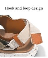 Sandalias de senderismo con plataforma de verano para hombre, sandalias de playa marrones para exteriores, sandalias originales de diseñador de lujo para mujer 2025, sandalias para hombre. - details 2