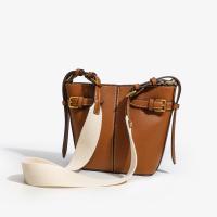 Bolso de mujer premium sense versátil retro hebilla decoración de un solo hombro bandolera bolso de cubo - details 15