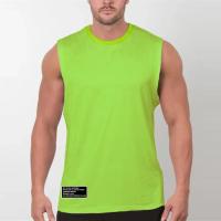 Gym Clothing Fitness Tank Tops Mens Summer Quick Dry Mesh Sports Sleeveless T Shirt Bodybuilding Singlets Running Vest - details 8