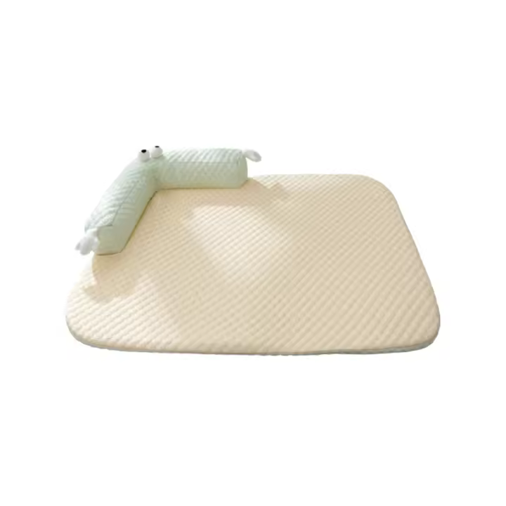 Cama para perro tipo sofá, transpirable, refrescante, antideslizante, suave, lisa, cómoda, extraíble, para verano. - 1