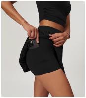 ALO yoga ropa chaleco de secado rápido traje de tenis deportivo para mujeres fitness bádminton falda corta 2025 nuevo - details 4
