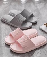 Pantuflas De Baño Para Mujer Verano 2023 Antideslizantes EVA Suela Suave Sandalias De Interior Plataforma Delgada Flip Flops Sin Plataforma - details 6