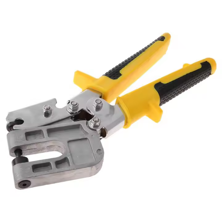 Alicates de engaste de tachuelas, alicates de quilla de aluminio de una mano, se utilizan para sujetar Gadgets de Metal y herramientas de decoración - 1