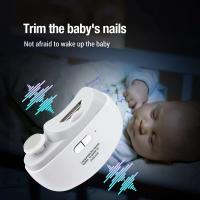 Cortauñas eléctrico 2 en 1, cortauñas antisalpicaduras para manicura, tijeras para dedos de los pies de bebé, herramientas para cortar uñas gruesas y pedicura - details 10