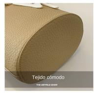 Bolsos nuevos de gama alta, bolso de mano tipo cubo versátil de un solo hombro, bandolera portátil de buen aspecto para verano - details 3