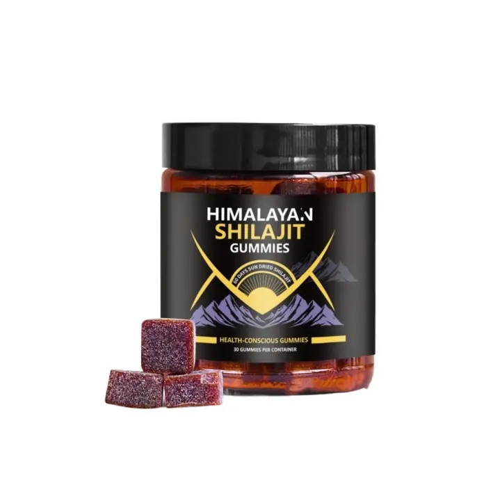 Gomitas de caramelo suaves Shilajit del Himalaya puro probadas en laboratorio 30 piezas - 1