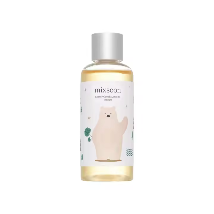 Mixsoon Soondy Centella Asiatica Esencia hidratante y calmante instantánea para pieles irritadas y sensibles para el cuidado de la piel coreano para vidrio - 1