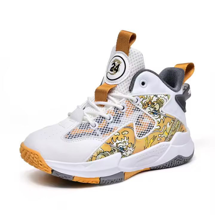 Zapatillas de deporte de marca para niños, zapatos de tenis para deportes al aire libre, zapatos de baloncesto de alta calidad para niños, zapatos antideslizantes para correr, zapatos deportivos - 1