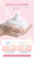 Limpiador Sakura, espuma rica, limpieza profunda, elimina la grasa, mejora la crema de lavado de cara grasa, hidratante suave, elimina el limpiador de espinillas - details 6