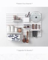 Organizador de pared de tablero de clavijas, pantalla de montaje, Kit de tablero de herramientas, estante de almacenamiento, estante de pared - details 16