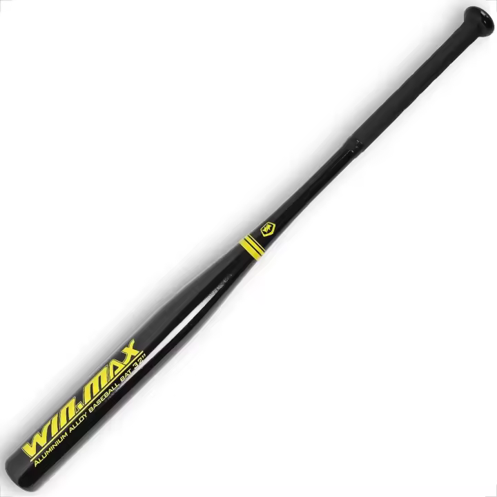 Bate de béisbol Unisex de aluminio o Madera, 32 ", 81,5 cm o 18", 46cm - 1
