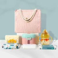 Maternidad lindo oso ligero portátil bolsos momia al aire libre almacenamiento de pañales bolsas de almuerzo aisladas - details 5
