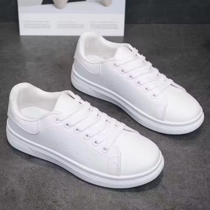 Nuevos zapatos ligeros informales tejidos con mosca transpirables para deportes de primavera - 1