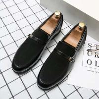 2023 vestidos, zapatos planos de talla grande de cuero de gamuza para hombres de negocios, zapatos Oxford de oficina - details 7