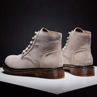 Botines informales para exteriores con suela gruesa para hombre, botas cálidas de piel de invierno - details 7