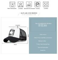 Gorra de béisbol transpirable para hombre y mujer, gorro de malla, marca de moda, envío directo - details 2