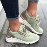 Zapatos Deportivos informales para mujer, zapatillas con cordones a la moda - details 6