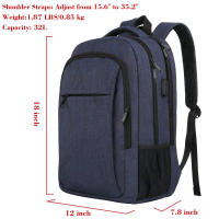 Mochila Mochila de negocios de gran capacidad para hombres Mochila para portátil de viaje - details 19