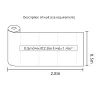 Papel tapiz adhesivo autoadhesivo impermeable para pared 3D panel de cubierta para sala habitación baño decoración del hogar - details 5