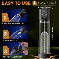 Bomba eléctrica para pene, bomba extensora para agrandar el pene, entrenador de pene, masturbadores masculinos, taza, bomba para pene, Juguetes sexuales para hombres 18+ - details 5