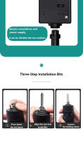 Llave de Destornillador de Precisión 220V Kit Herramienta Alta Torque Industrial Mini Eléctrico Con Equilibrio de Resorte Para Mejoras del Hogar y Herramientas Rotativas - details 10