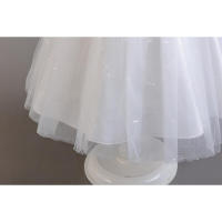 Vestido de actuación de Piano para niña, vestido de princesa de cumpleaños con flores para niña, tul hinchado de alta gama, pasarela - details 15